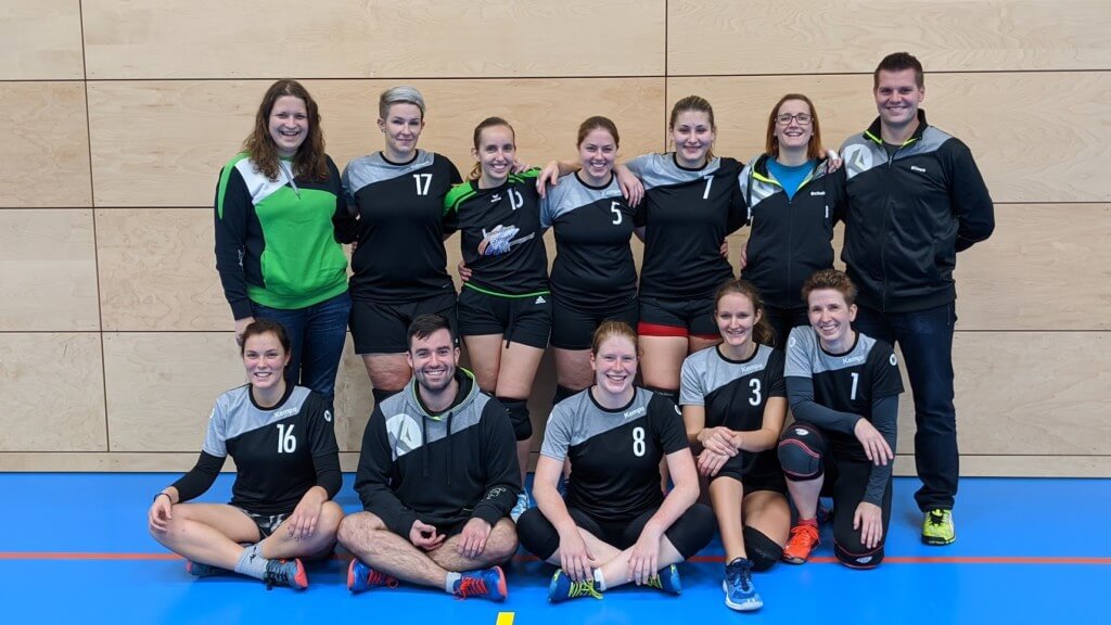 Volleyball – Mannschaftsfoto Damen 2019-20a