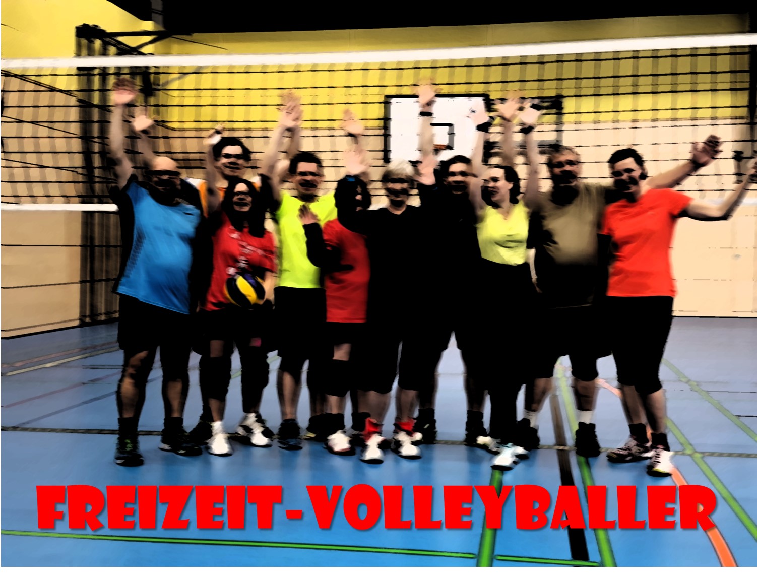 Volleyball – Mannschaftsfoto Mixed 2018a
