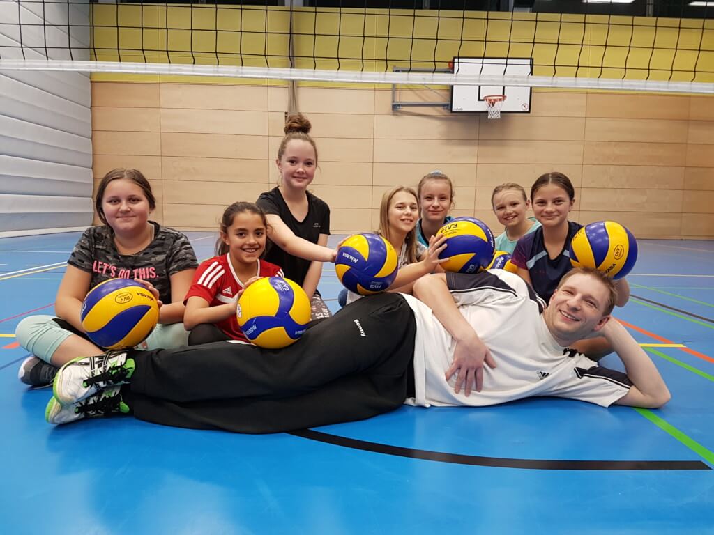 Volleyball – Mannschaftsfoto U12w 2019-20